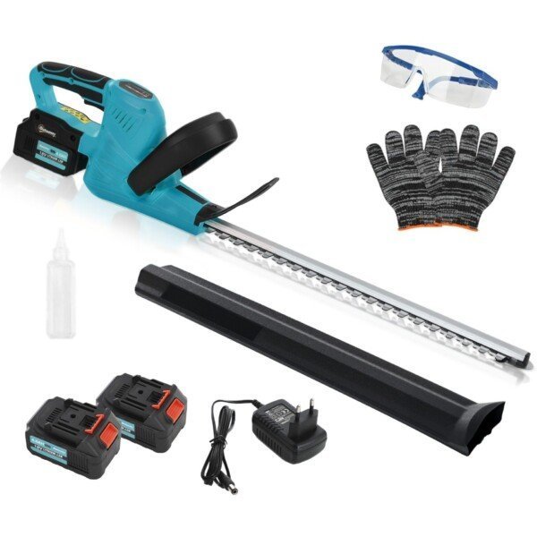 Akumuliatorinės gyvatvorių žirklės 51 cm pjovimo ilgio