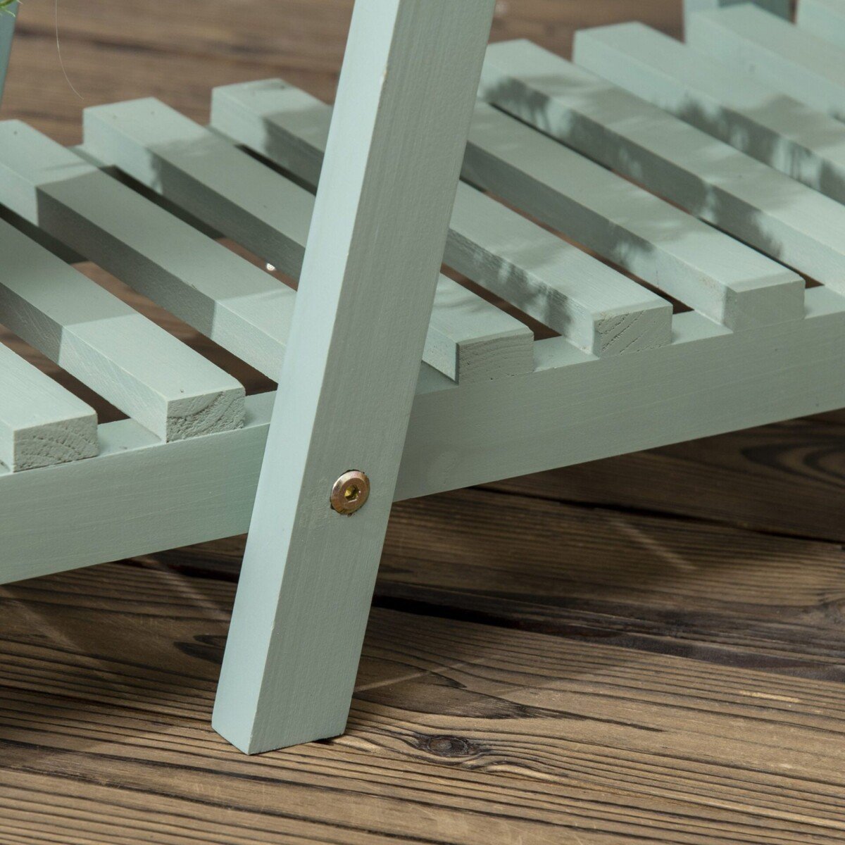 Triaukštė augalų lentyna 6 vazonams