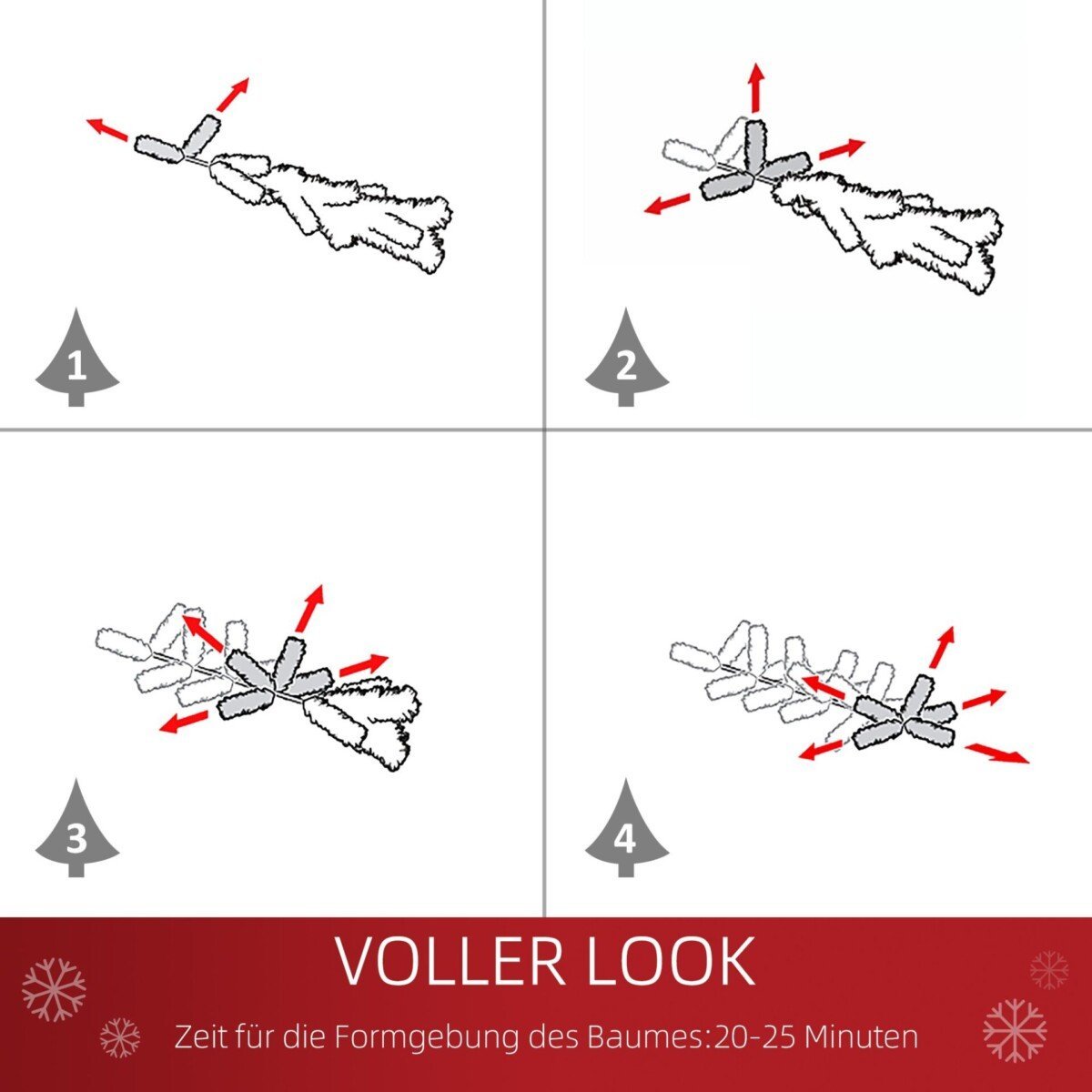 Dirbtine-kaledine-eglute-su-stoveliu-15-m-444-sakeliu-PVCPEMetalas-5