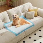 Apsauginės šunų palutės 90x90 cm 100 vnt (Mėlyna)