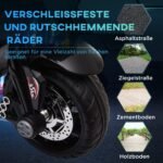 Vaikų elektrinis motociklas su tikroviškais šviesos ir garso efektais