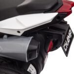 Vaikų elektrinis motociklas su tikroviškais šviesos ir garso efektais