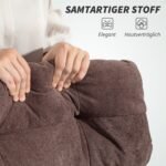 Atlošiama biuro kėdė su ištraukiama kojų atrama
