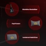 Ergonomiška žaidimų kėdė su 3D reguliuojamais porankiais bei atlošiama nugaros ir kojų atrama