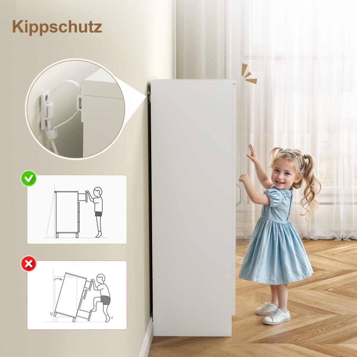 Batų spintelė su reguliuojamo aukščio lentynomis ir švelnaus uždarymo vyriais