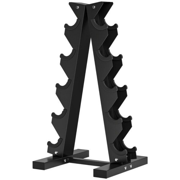 Hantelių stovas 5 lygių 100 kg talpos