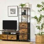 atviromis lentynomis ir reguliuojamomis kojelėmis