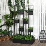 Modulinis pakeltų lysvių komplektas su atraminiu rėmu