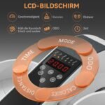 Sėdimas mini elipsinis treniruoklis su LCD ekranu ir nuotolinio valdymo pulteliu