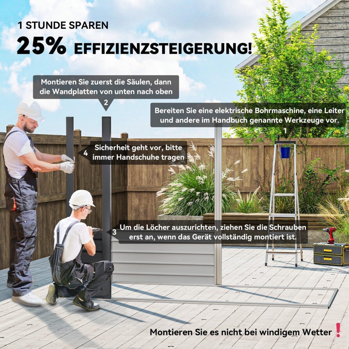 Cinkuoto plieno sodo sandėliukas su dvigubomis durimis