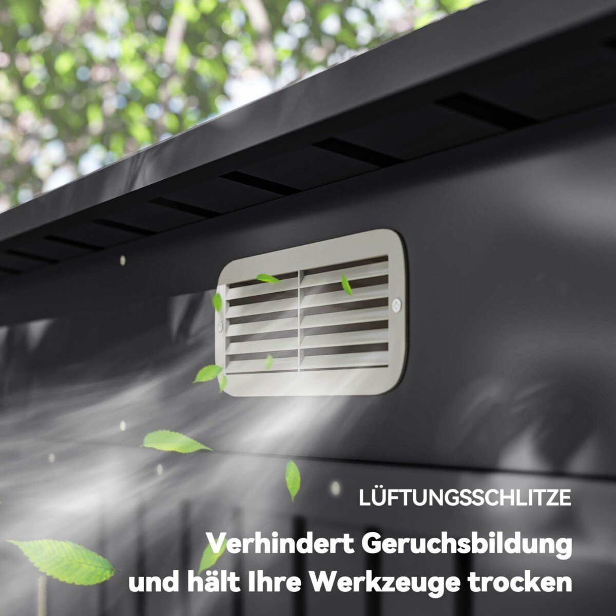 Cinkuoto plieno sodo sandėliukas su dvigubomis durimis