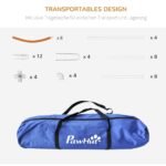 4 dalių šunų vikrumo treniruočių rinkinys su transportavimo krepšiu