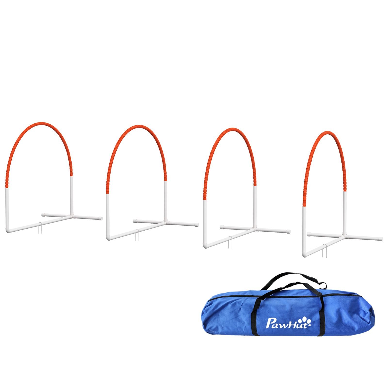 4 dalių šunų Agility rinkinys su nešiojimo krepšiu 4 dalių šunų Agility rinkinys su nešiojimo krepšiu
