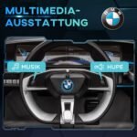 Vaikiškas elektromobilis su nuotoliniu valdymu ir multimedija