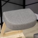 Ergonominė pakreipiama kėdė keliais