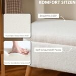 Sėdimasis suoliukas-daiktadėžė su 65 L talpa ir patogiu flisiniu apmušalu