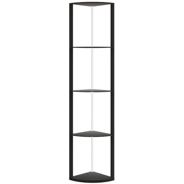 Stovimas LED šviestuvas su 5 lentynomis, RGB apšvietimu ir nuotoliniu valdymu