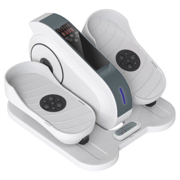 Sėdimas mini elipsinis treniruoklis su LCD monitoriumi ir nuotolinio valdymo pultu