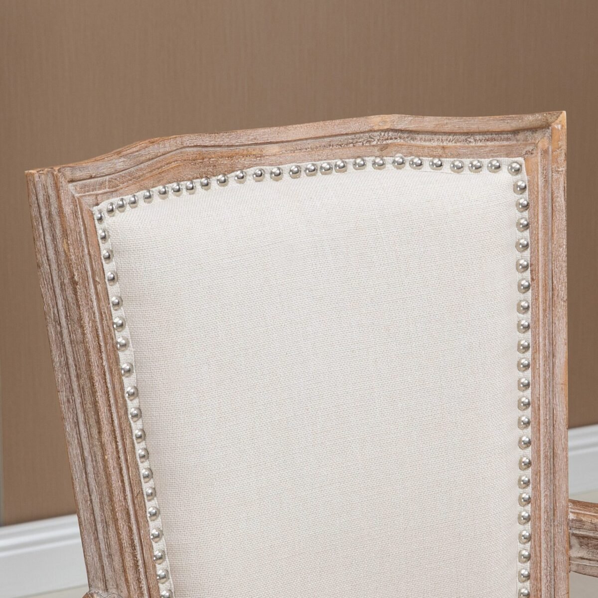 Antikinio dizaino valgomojo kėdė su masyvo rėmu