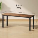 Erdvus kaimiško stiliaus rašomasis stalas