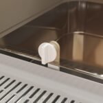 XXL nerūdijančio plieno katės tualetas su atverčiamu dangčiu ir kastuvėliu