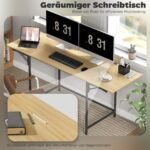 Sulankstomas kompiuterio stalas su 2 išlankstomomis plokštėmis