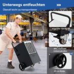 Galingas oro sausintuvas 66 L/parą 418 m² plotui (Balta)