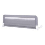 Apsauginis sulankstomas lovos barjeras 120 cm (Pilka)
