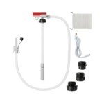 Elektrinė kuro perpylimo pompa su auto stop funkcija (Balta)