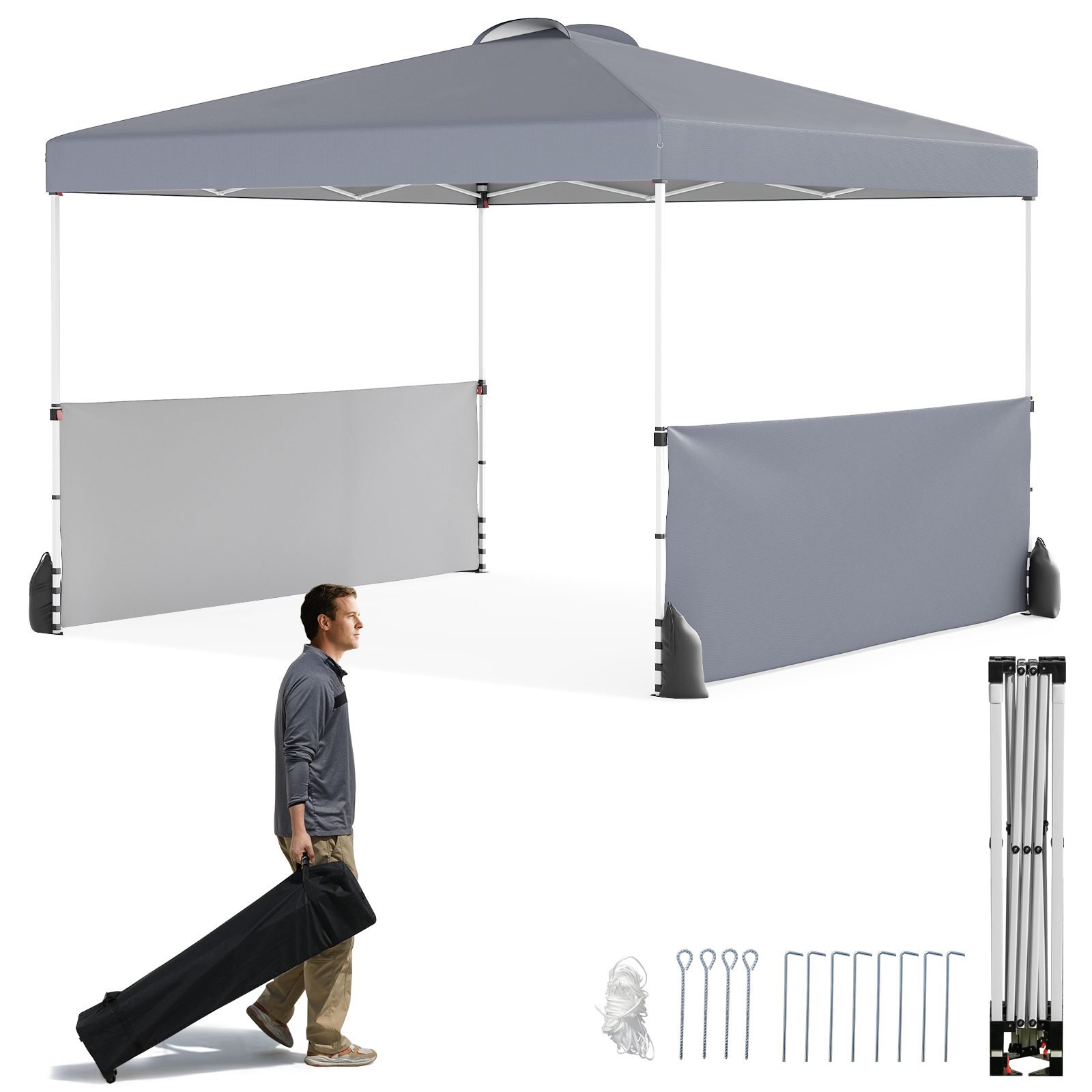 costwaypavillon3x3mfaltpavillonmit2seitenwndentascheinkl4windseile4sandscke8heringe4ankernwasserdichtwinterfestgartenpavillonfrpartyfestivalmarktcampinggrau_1752227243617_image_2 Sulankstomas 3x3m pavėsinis su šoninėmis sienelėmis ir priedais (Pilka)