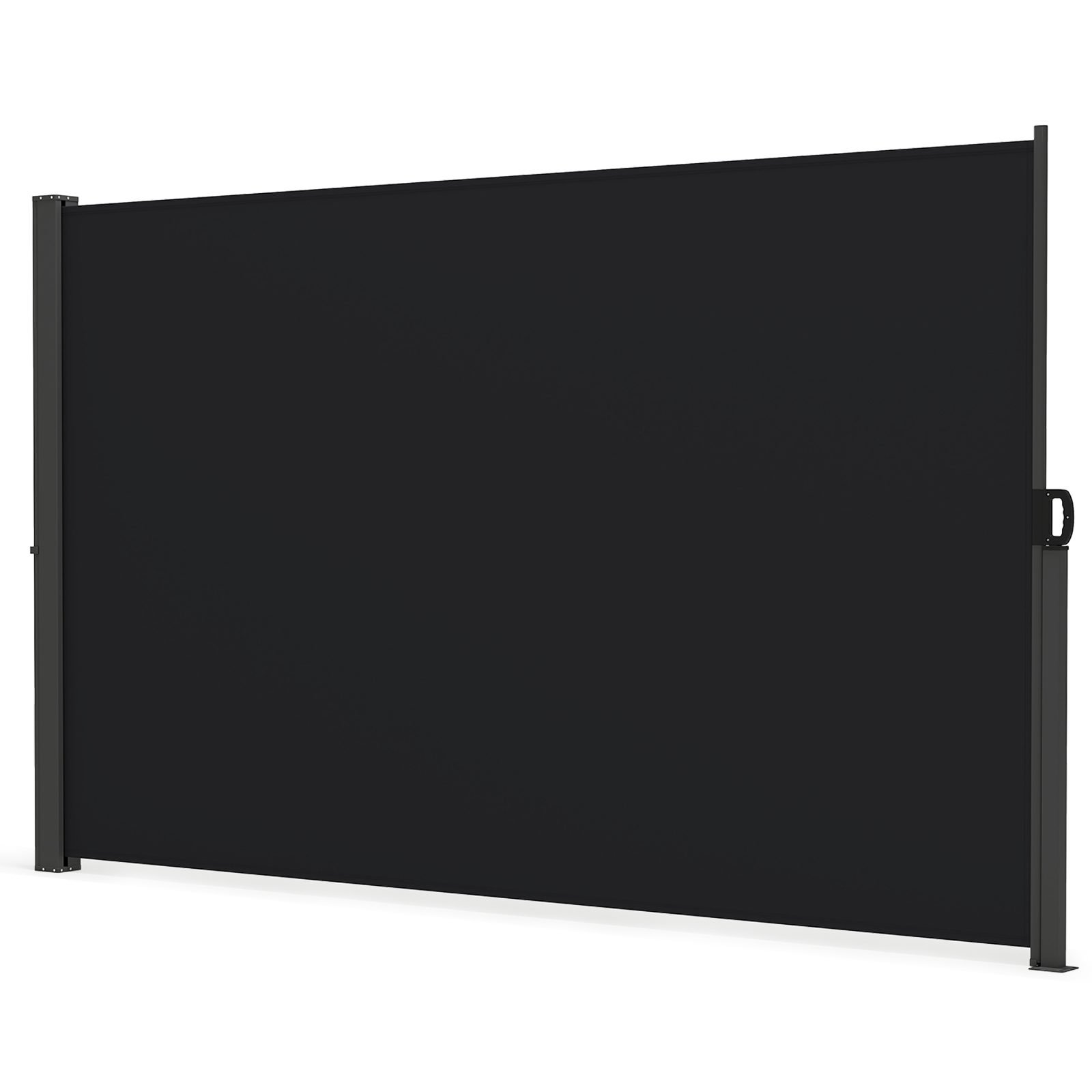 costwayseitenmarkise180x300cmgartensichtschutzausziehbarausaluminiummitseitlichemgriffsonnenschutzwindschutzfrbalkonpoolterrasse180x300cm_1752227179361_image_2 Ištraukiama šoninė markizė terasai 180x300 cm (Juoda)