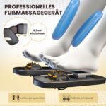 Elektrinis masažinis krėslas su Shiatsu ir Bluetooth funkcijomis (Kavos)