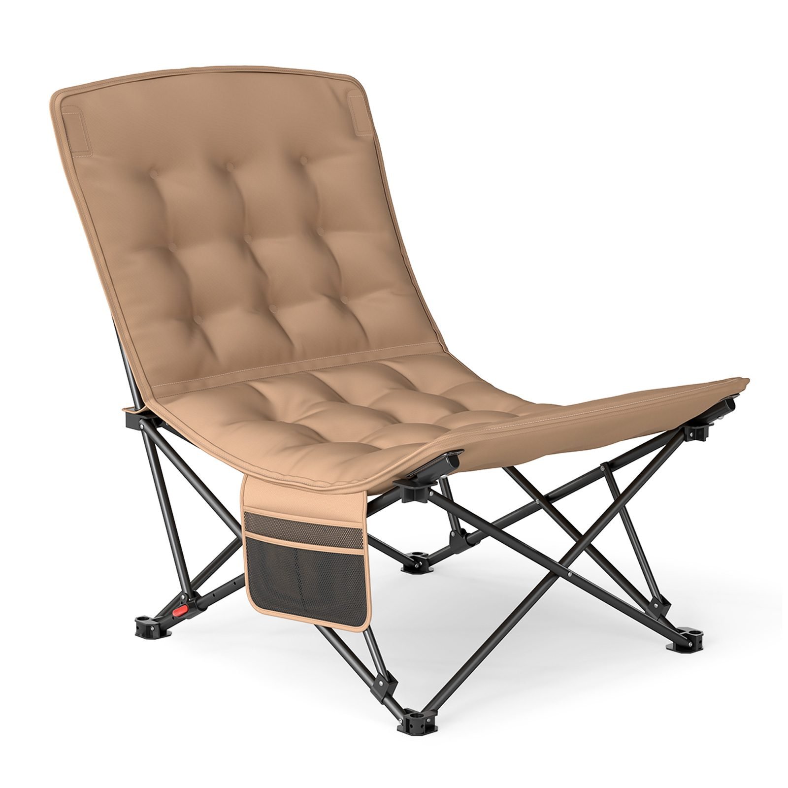 faltbarercampingstuhlmitverstellbarerrckenlehne225kgtragfhigkeitklappstuhlkhaki_1753766169911_image_2 Sulankstoma kempingo kėdė su reguliuojamu atlošu ir 225 kg apkrova (Chaki)