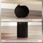 Ratinis pristatymo stalas su atlenkiamomis šoninėmis plokštėmis