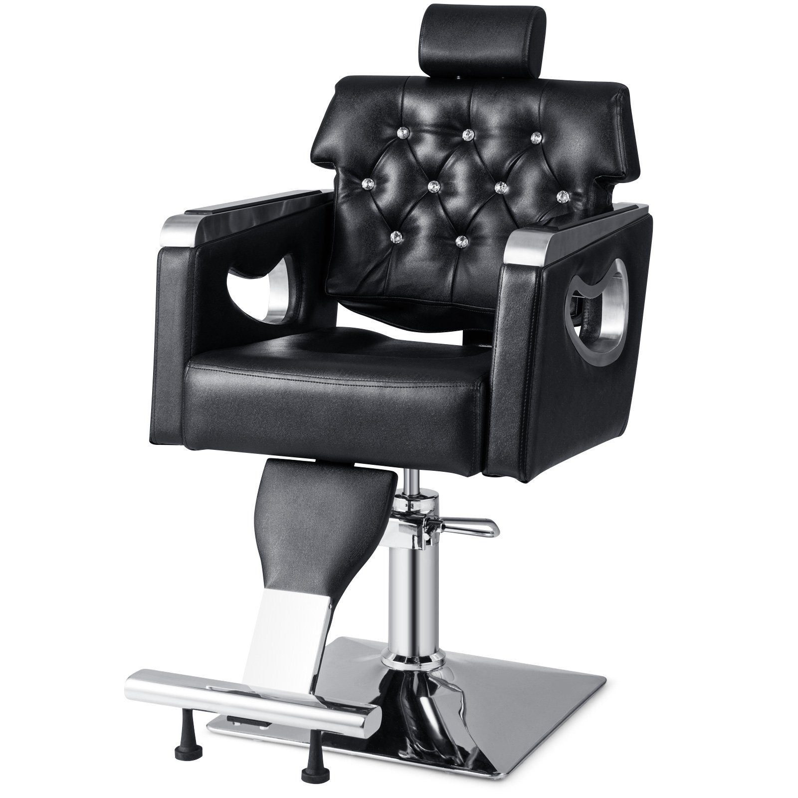 hhenverstellbarerfriseurstuhlmitgepolsterterrckenlehneverstellbarekopfsttzehydraulikpumpe_1755069721068_image_2 Reguliuojamo aukščio kirpyklos kėdė su atlošu ir galvos atrama (Juoda)