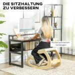 Ergonominė supama klūpoma kėdė