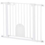 Reguliuojamo pločio augintinių varteliai su integruotomis durelėmis