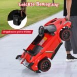 Elektrinis automobilis vaikams su nuotolinio valdymo pulteliu (Raudona)