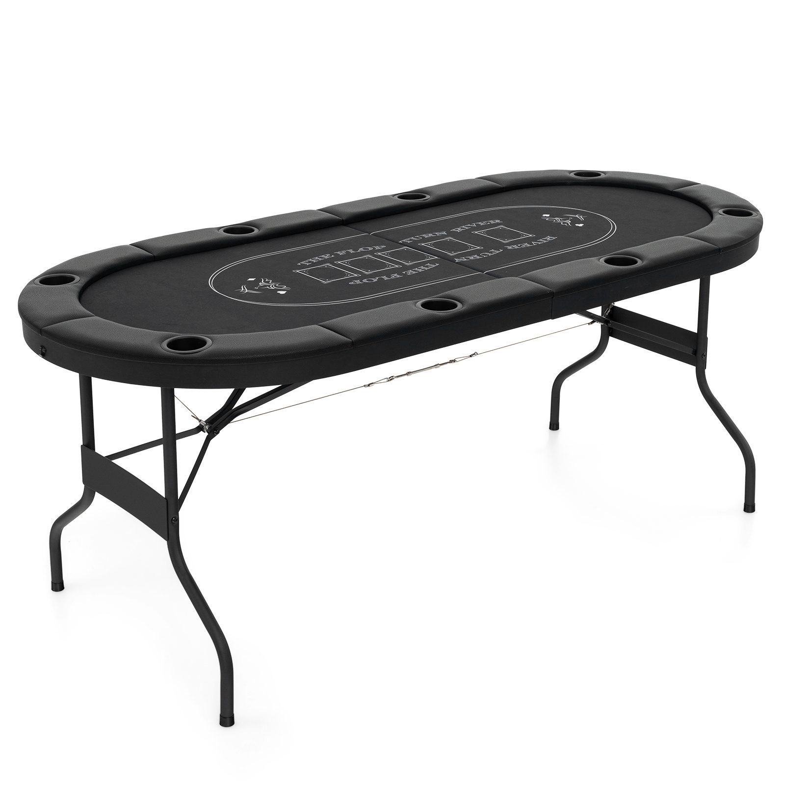 klappbarerpokertischfr8spielerspieltischmitgetrnkehalterngepolsterterarmauflageschwarz_1753856762583_image_2 Sulankstomas pokerio stalas 8 žaidėjams su puodelių laikikliais ir paminkštinta atrama (Juoda)