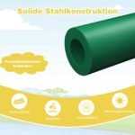 Žaidimų aikštelė vaikams su kupolu ir čiuožykla (Žalia)