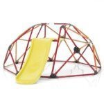 Vaikų kopūstgalvis su čiuožykla ir platforma (Oranžinė)