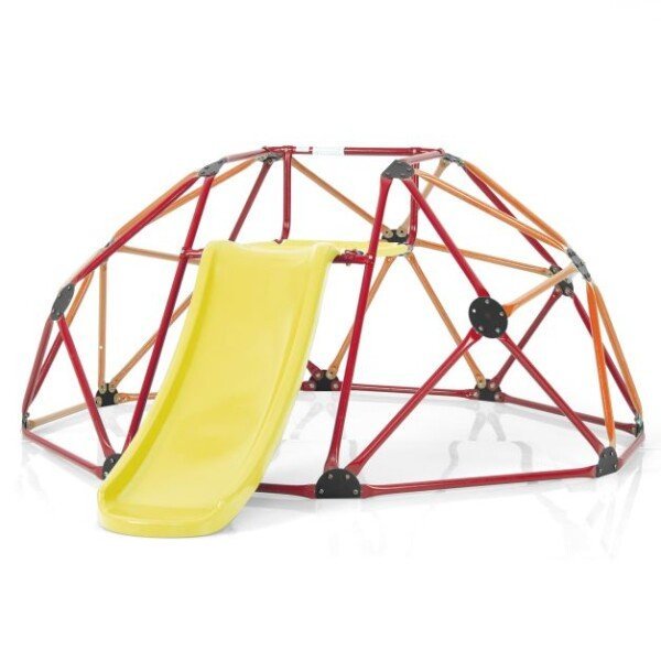 Vaikų kopūstgalvis su čiuožykla ir platforma (Oranžinė)