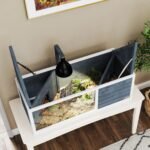 Vėžlių namelis su atidaroma viršutine dalimi ir tvirtinimu lempoms