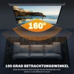 Projekcinis ekranas 84 colių (4:3), 4K Ultra HD su automatiniu aukščio reguliavimu
