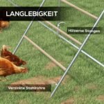 Vištų lakta su 4 skirtingų aukščių pakopomis