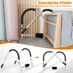 Klappbar pilvo treniruoklis su atrama galvai (Pilka)