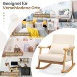 Ergonomiška supamoji kėdė su aukštu atlošu ir paminkštintu sėdimuoju paviršiumi (Smėlio)