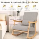 Ergonominis supamasis krėslas su aukšta atlošo atrama ir minkšta sėdyne (Pilka)