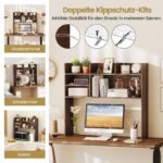 Stalinė 6 skyrių lentyna (Ruda)