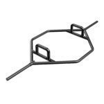 Šešiakampis štangos stovas su apkrova iki 226 kg (Juoda)